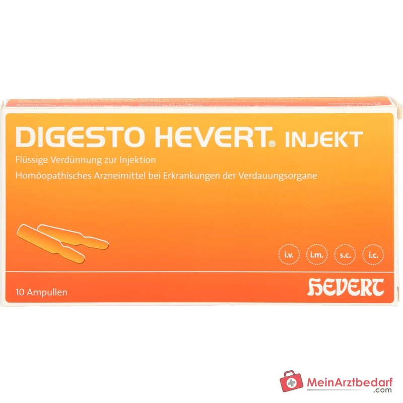Hevert Digesto injekt Ampullen, 10 Stück à 2 ml