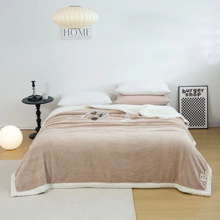 Gemütliche Texturierte Decke