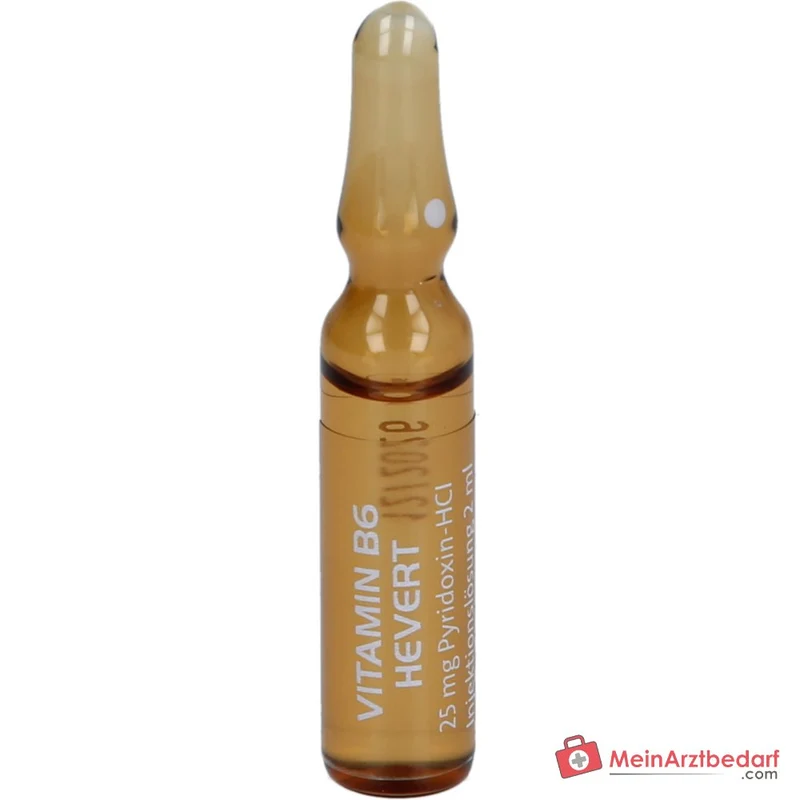 Hevert Vitamin B6 Pyridoxin Injektionslösung Ampullen, 100 Stück