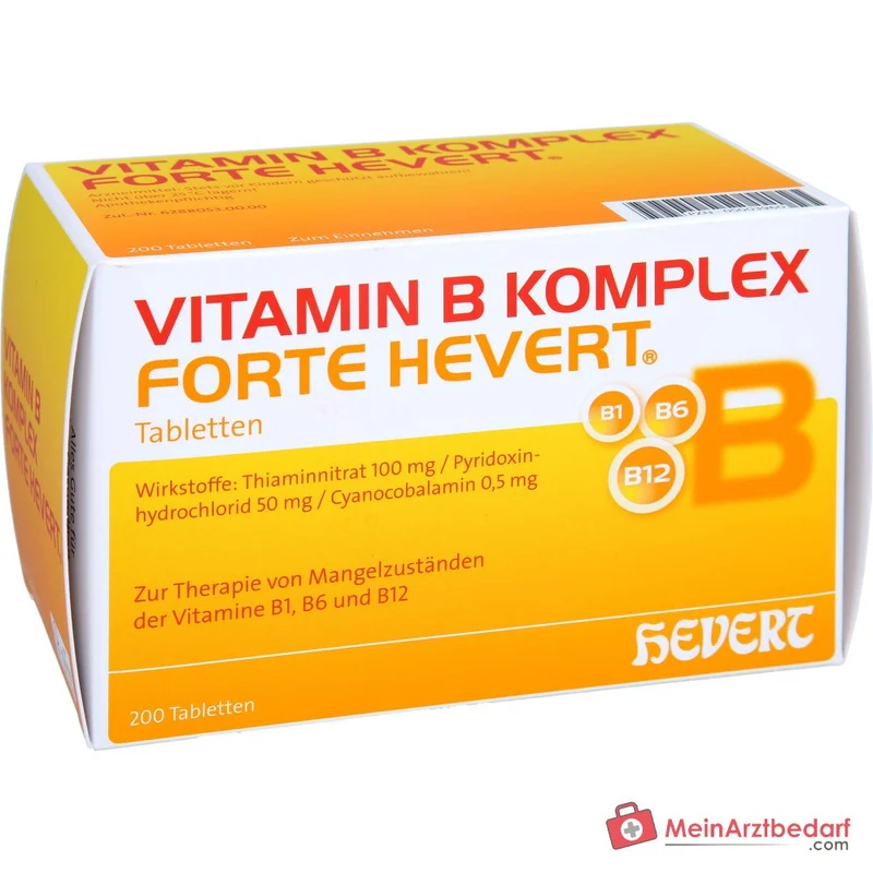 Forte Hevert Vitamin B Komplex, 200 Stück