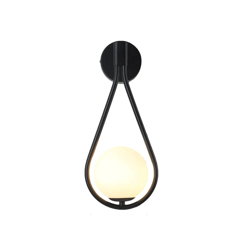Moderne Tropfen-Wandlampe
