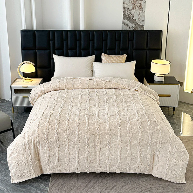 Gemütliche Plüschdecke
