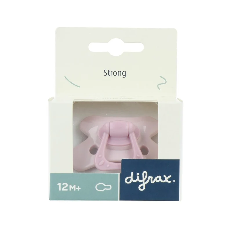 Difrax Fopspeen Natural 12+ M SE Rose Quartz