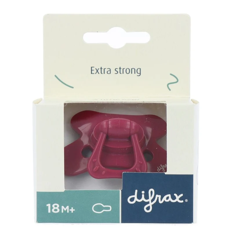 Difrax Natural Fopspeen 18+m Uni Wildberry