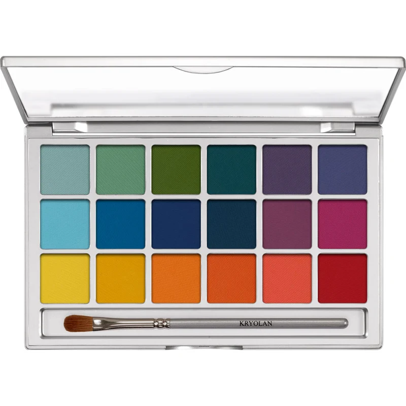 Kryolan Eye Shadow Variety 18 Farben