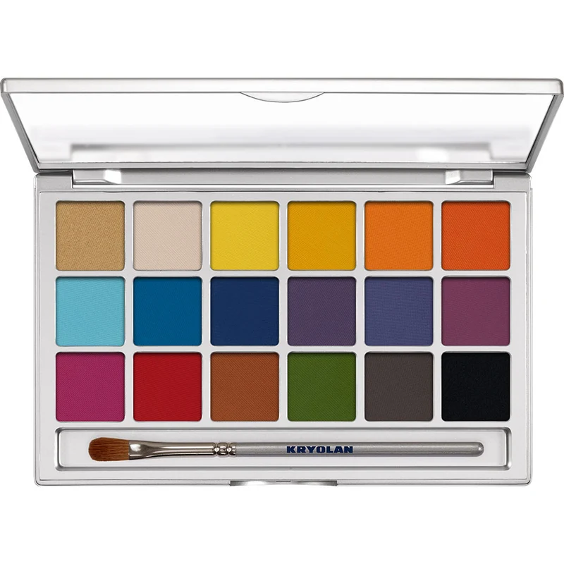 Kryolan Eye Shadow Variety 18 Farben