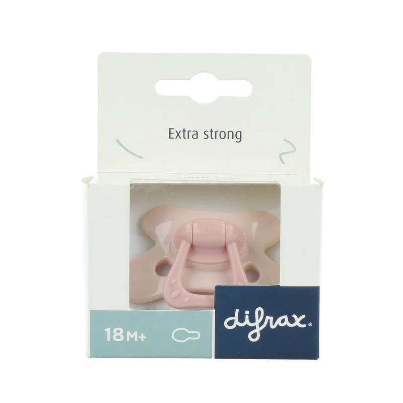 Difrax Fopspeen Natural 20+ M SE Pink Opal