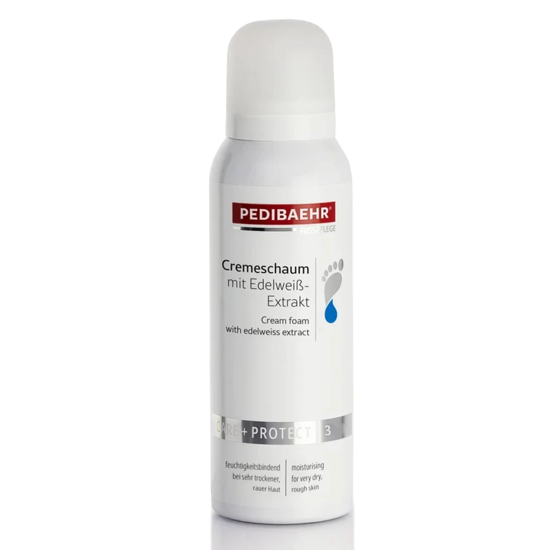 PEDIBAEHR Cremeschaum mit Edelweiß