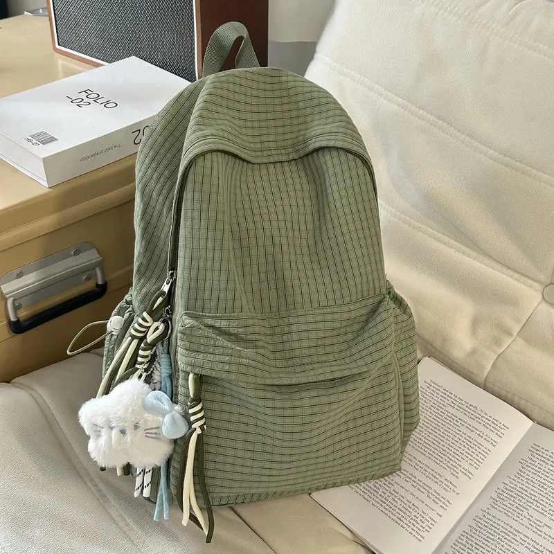 Klassischer karierter Rucksack Karnz