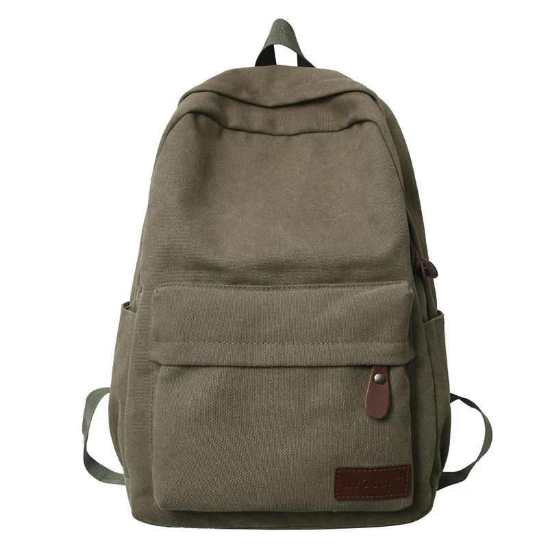 Klassischer Canvas-Rucksack Karnz