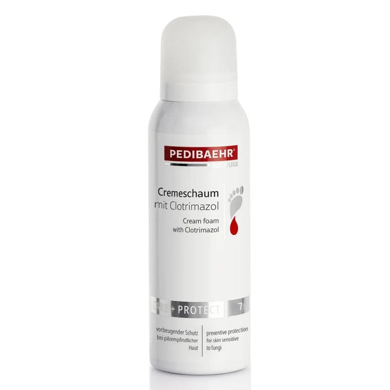 PEDIBAEHR Cremeschaum mit Clotrimazol