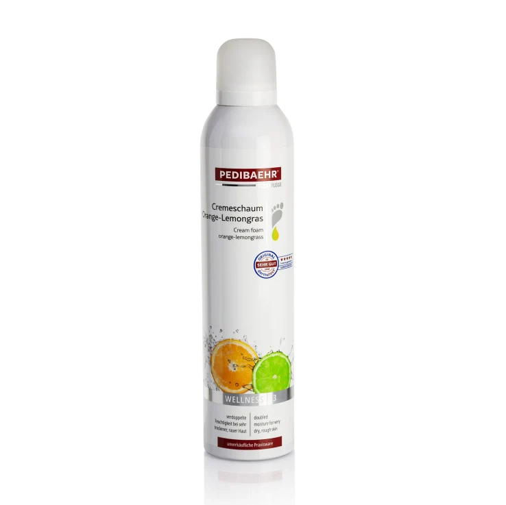 PEDIBAEHR Cremeschaum Orange-Lemongrass 300ml