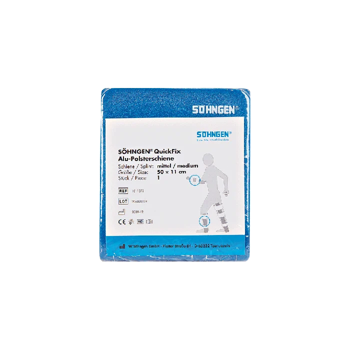 QuickFix-Alu-Polsterschiene klein 50 x 11 cm | Packung (1 Stück)