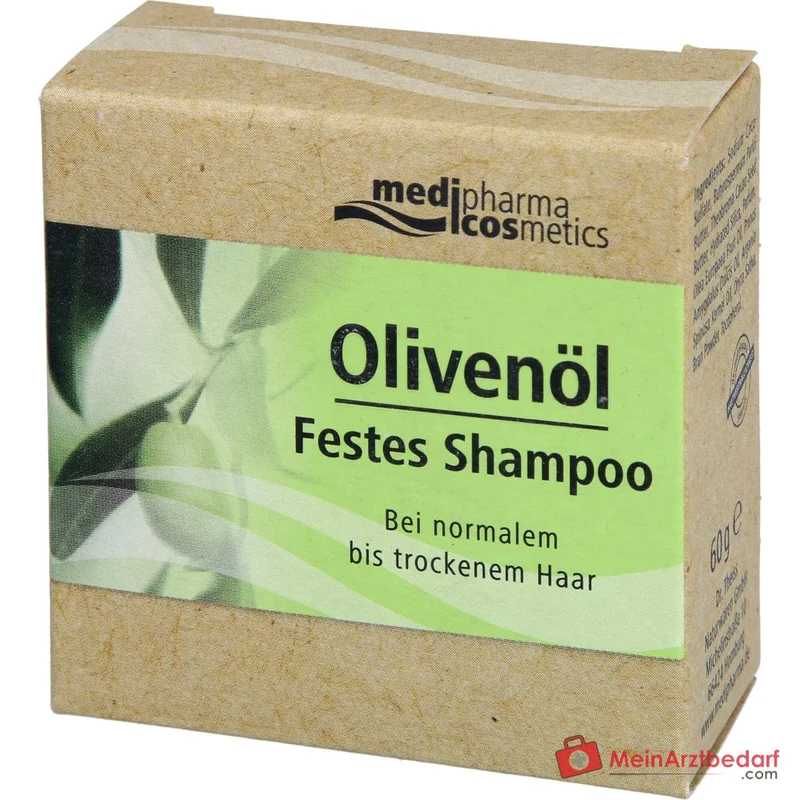 medipharma cosmetics Olivenöl Festes Shampoo, 60 g