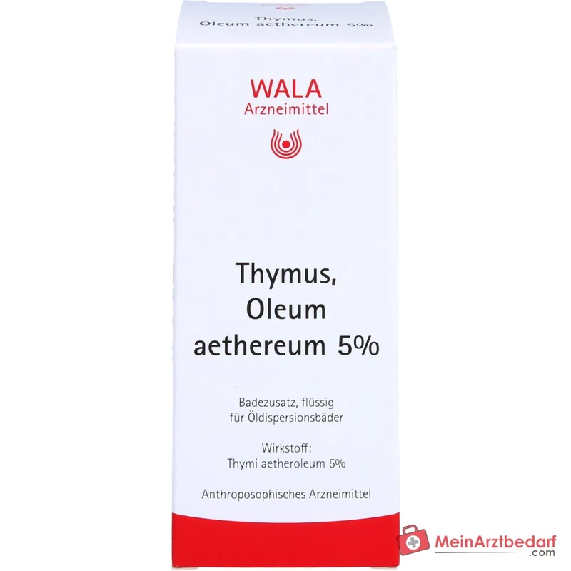 WALA Thymus Oleum aethereum 5% Thymianöl Badezusatz, 100 ml