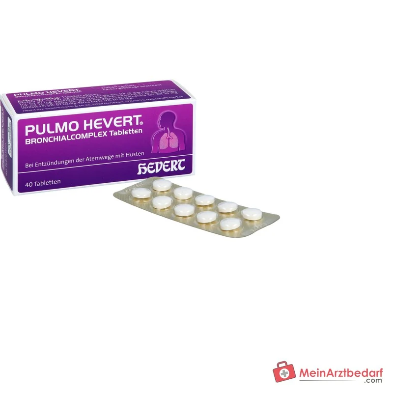 Hevert Pulmo Bronchialcomplex Tabletten, 40 St.