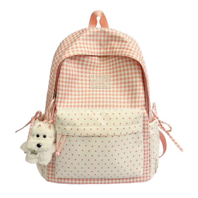 Chic Plaid Rucksack Karnz