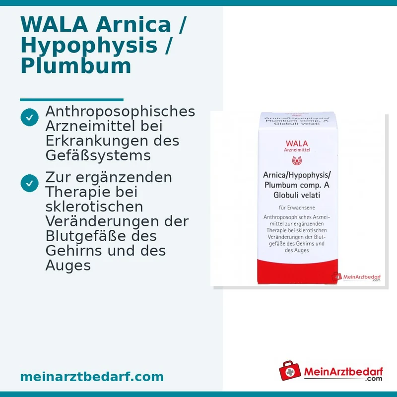 WALA Arnica/Hypophysis/Plumbum comp. A Globuli velati, 20 g