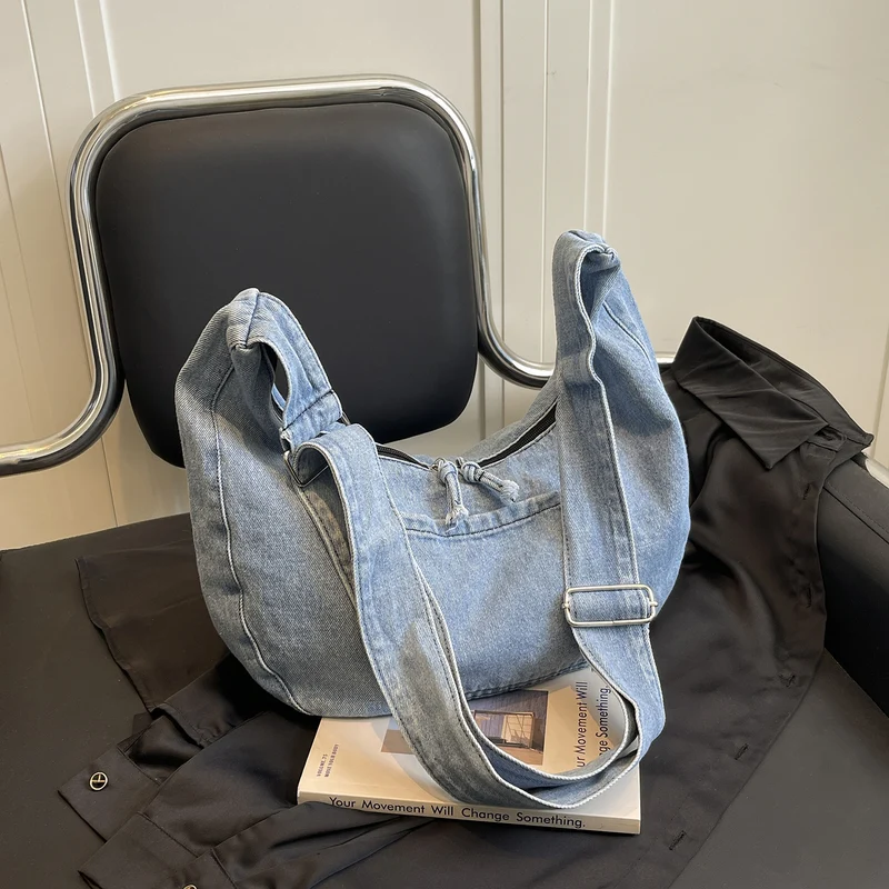 Chice Denim Schultertasche Karnz