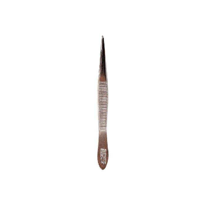 Pinzette vernickelt spitz 8 cm ohne CE | Packung (1 Stück)