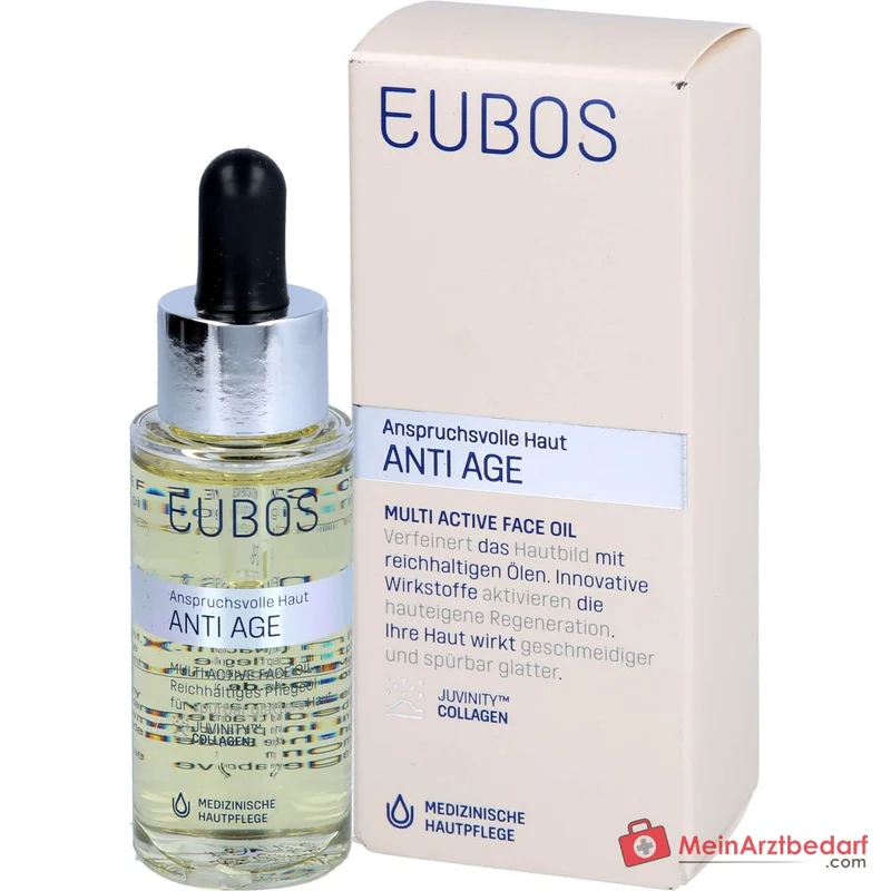 Eubos Anti Age Multi Active Face Oil, 30 ml