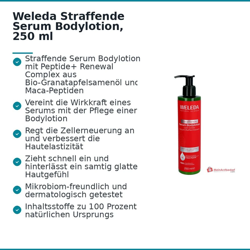 Weleda Straffende Serum Bodylotion, 250 ml