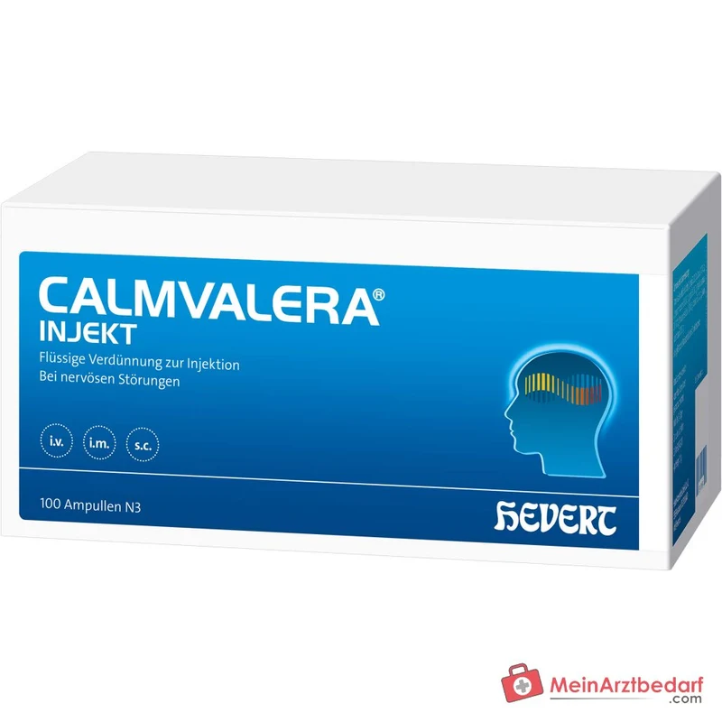 Hevert Calmvalera Injekt, 100 Ampullen