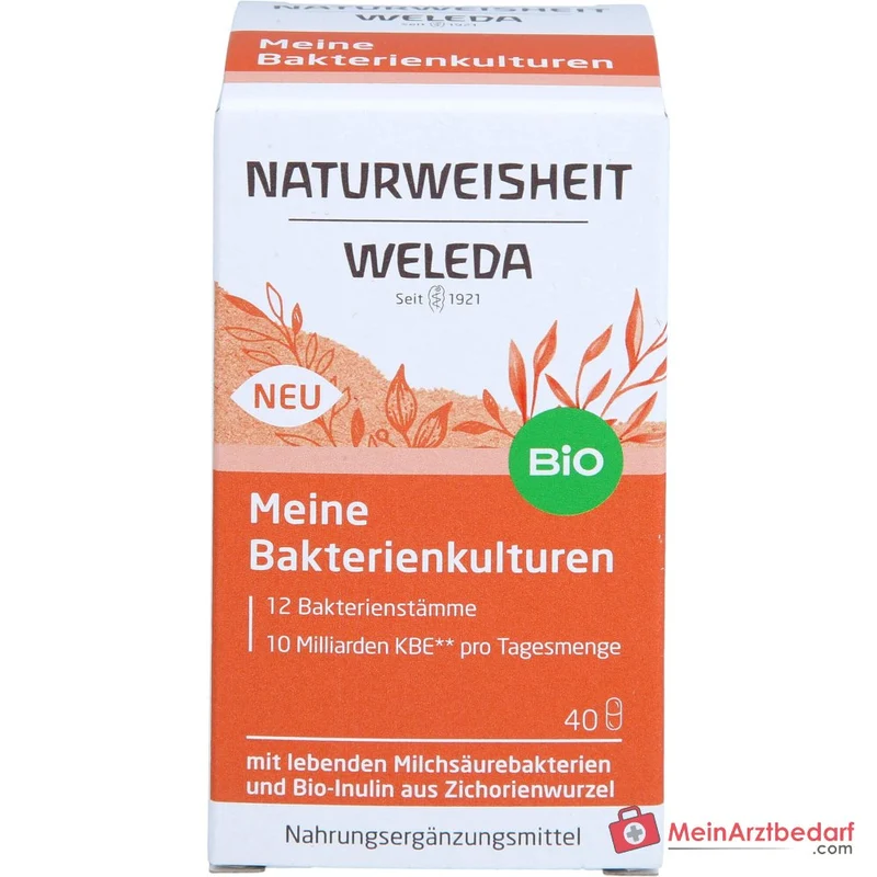Weleda Naturweisheit Meine Bakterienkulturen Kapseln, 40 St.