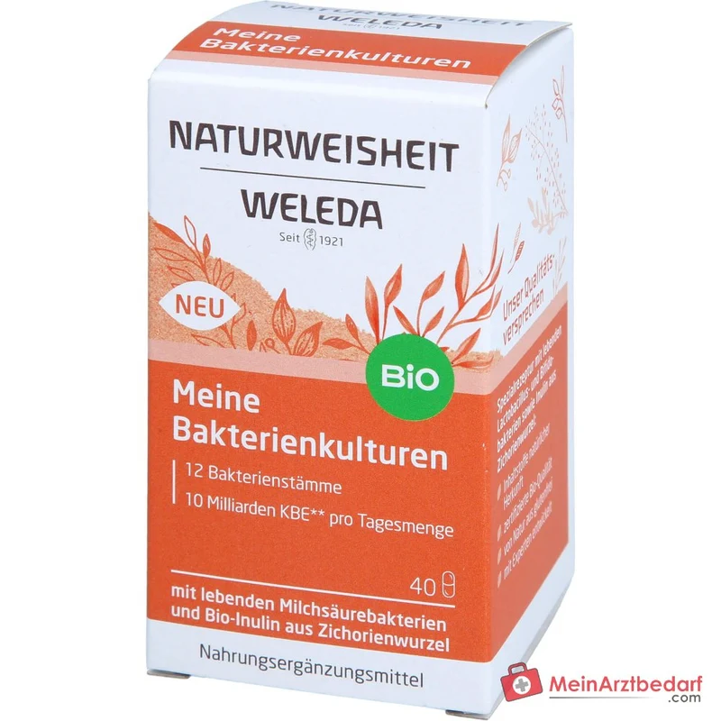 Weleda Naturweisheit Meine Bakterienkulturen Kapseln, 40 St.