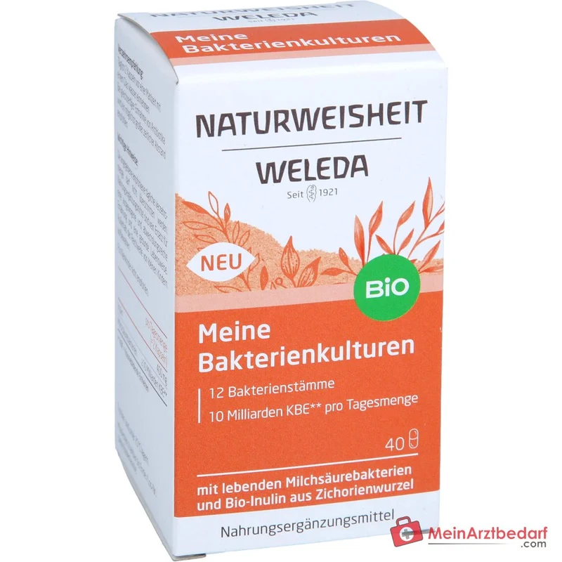 Weleda Naturweisheit Meine Bakterienkulturen Kapseln, 40 St.