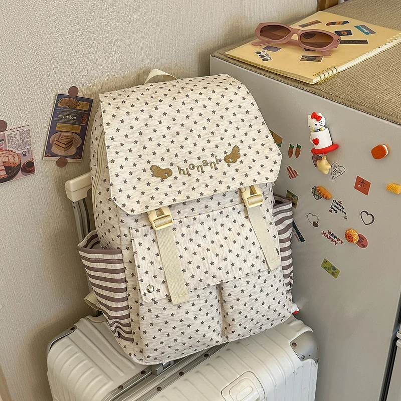 Charmante Stern-Beschmückte Freizeit-Rucksack Karnz