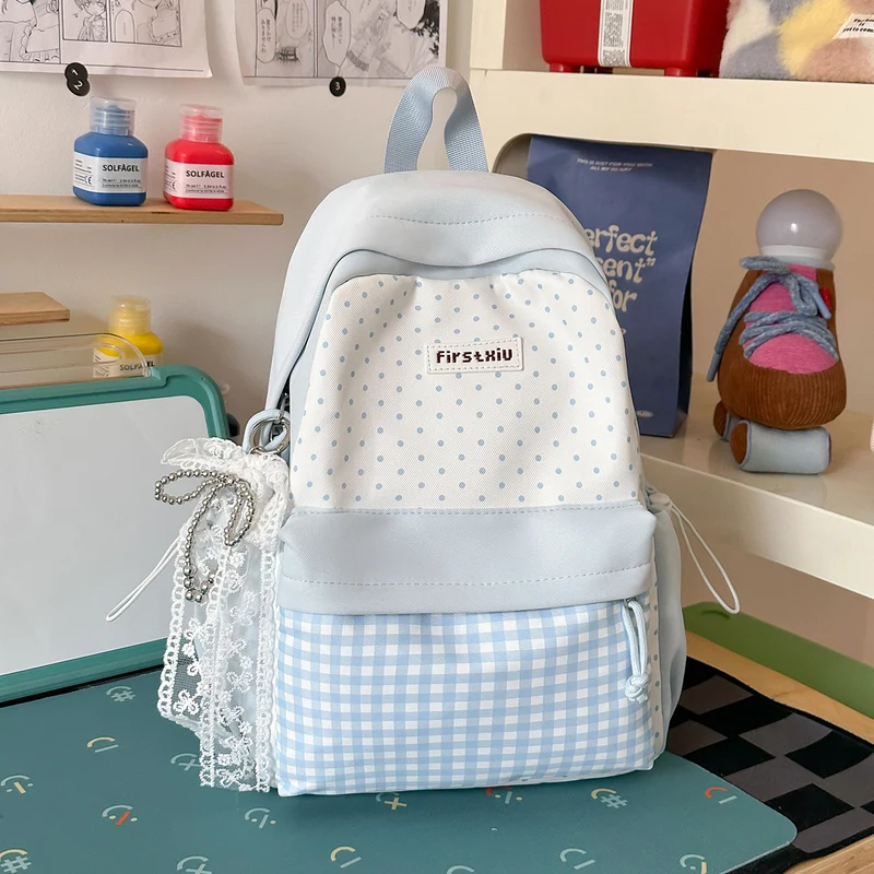 Charmanter gemusterter Tagesrucksack Karnz