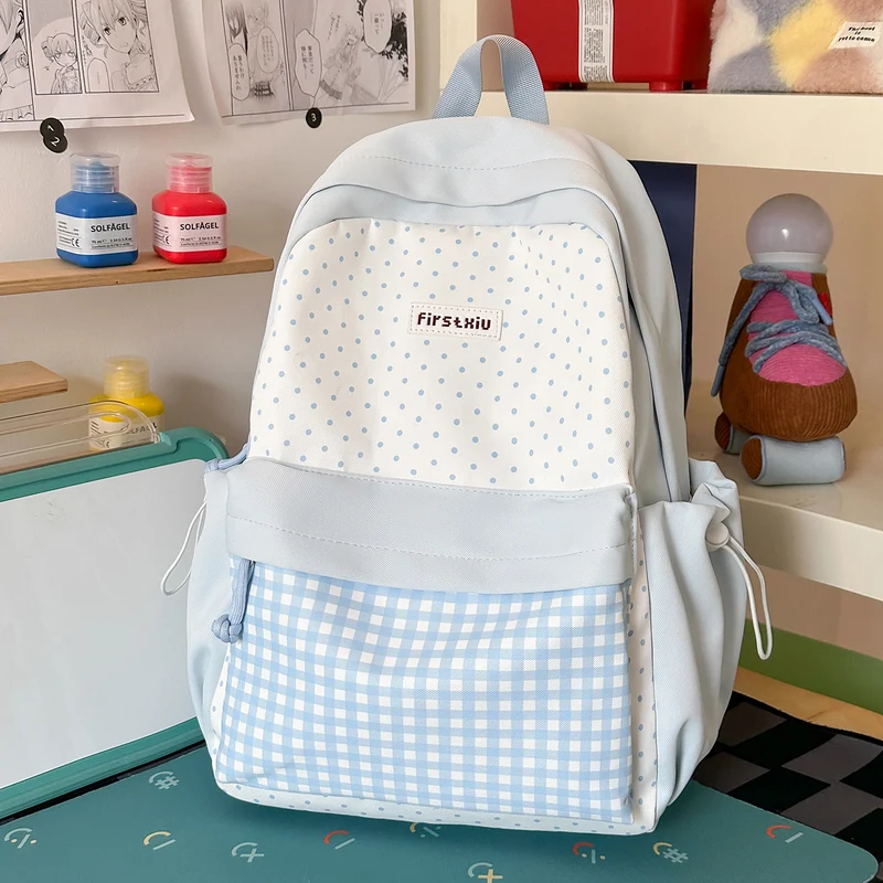Charmanter gemusterter Tagesrucksack Karnz