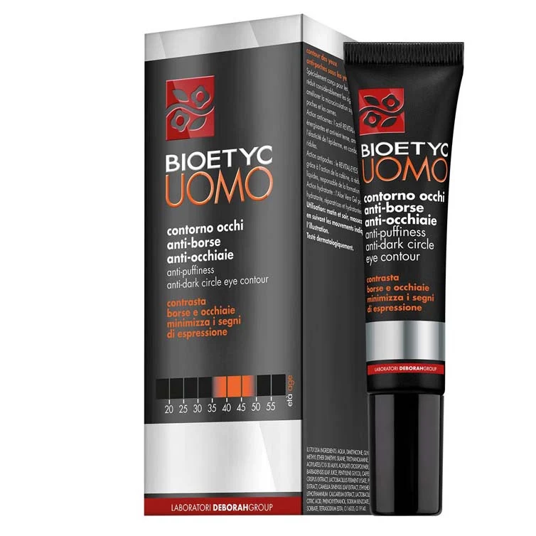DERMOLAB UOMO anti-puffiness anti-dark circle eye contour 15 ml