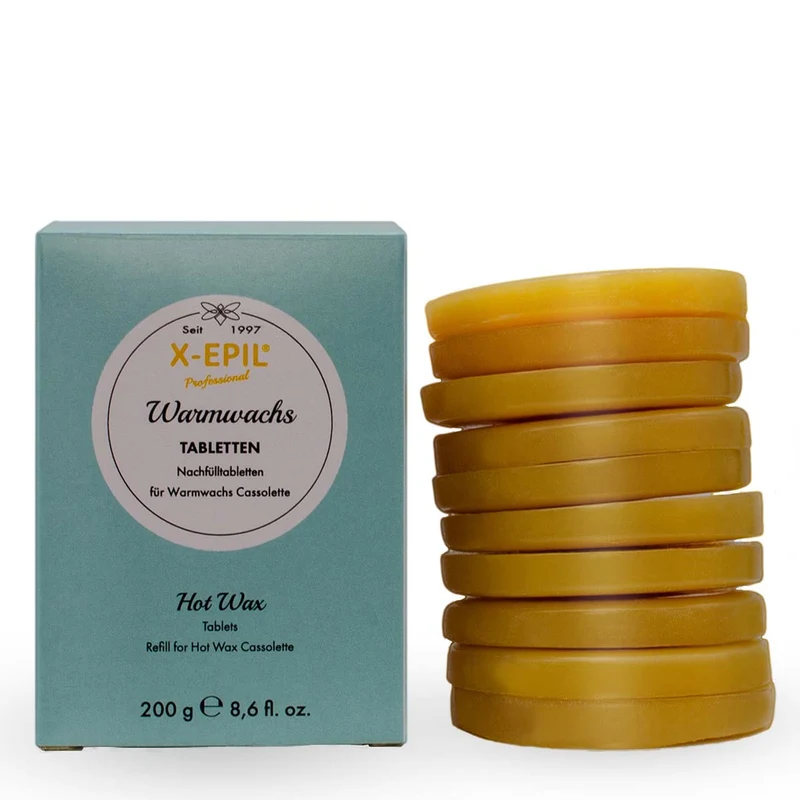 X-Epil Warmwachs Nachfülltabletten für Cassolette 10 x 20g