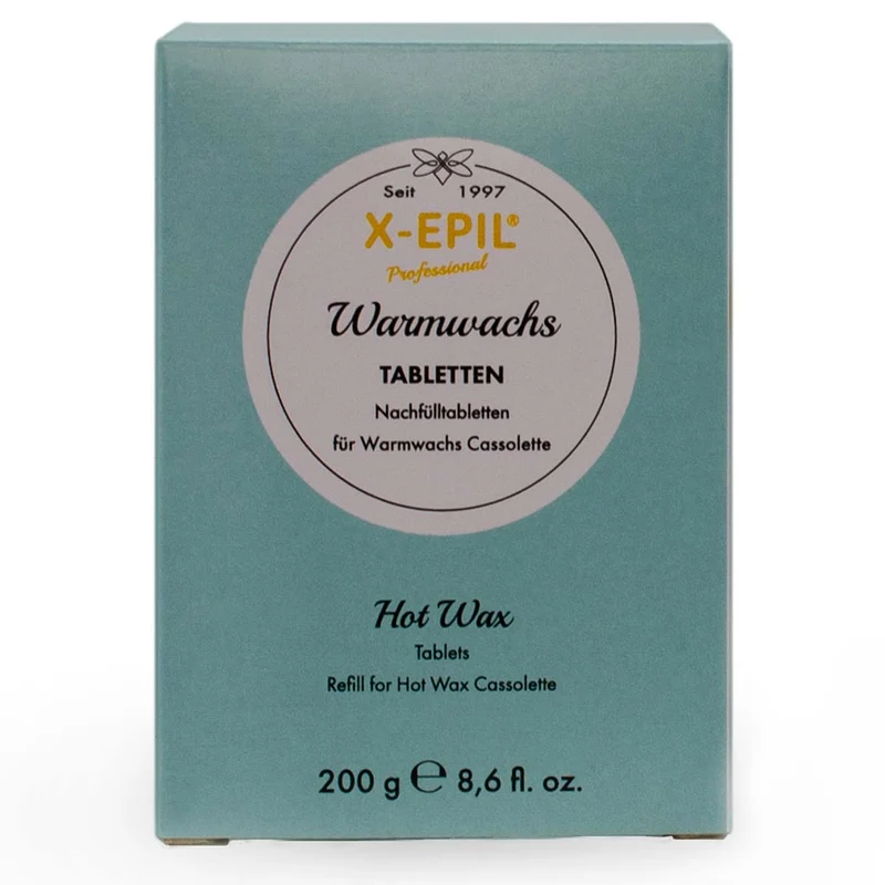 X-Epil Warmwachs Nachfülltabletten für Cassolette 10 x 20g