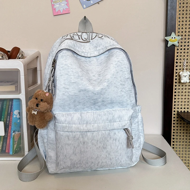 Lässiger strukturierter Rucksack Karnz