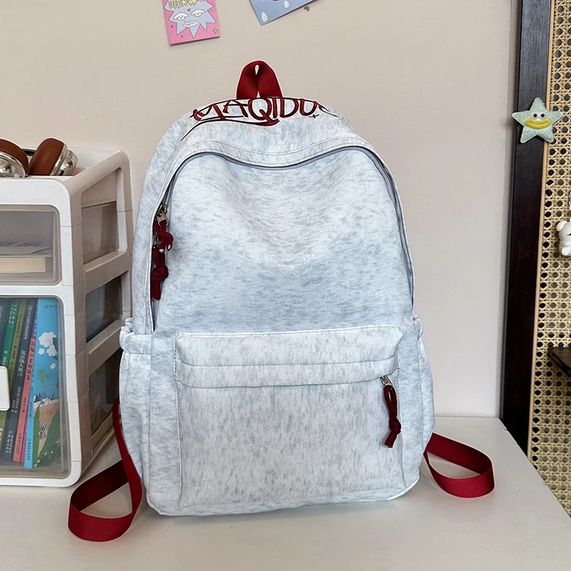 Lässiger strukturierter Rucksack Karnz