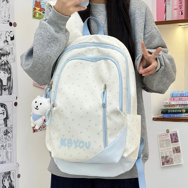 Lässiger leichter Mehrfach-Taschen-Rucksack Karnz