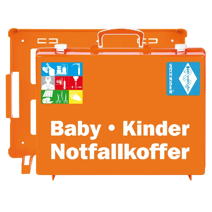 Notfallkoffer Baby-Kinder MT-CD orange | Packung (1 Stück)