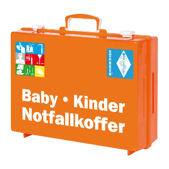 Notfallkoffer Baby-Kinder MT-CD orange | Packung (1 Stück)