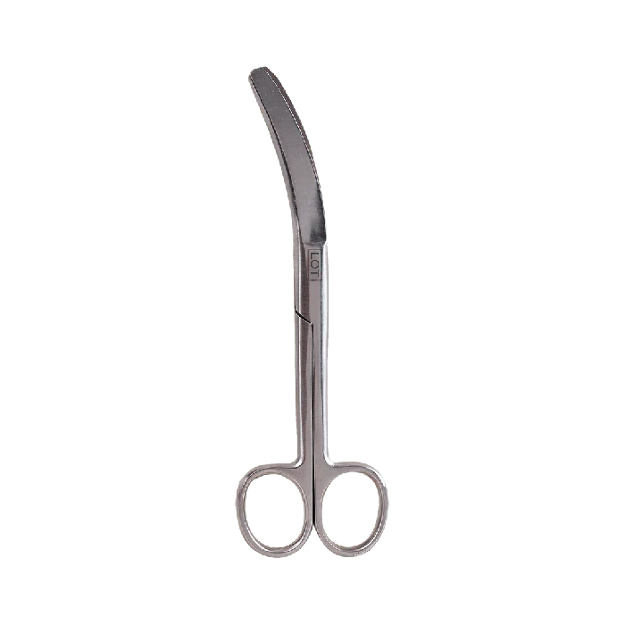 Nabelschnurschere OP 16 cm gebogen | Packung (1 Stück)