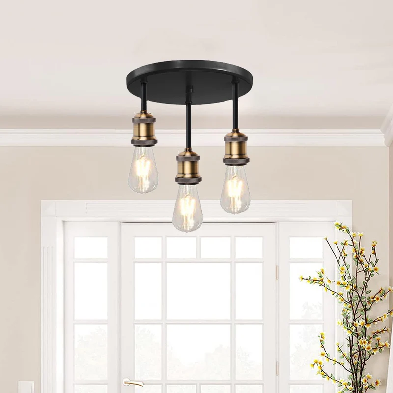 Minimalistische goldene Akzent Pendelleuchte