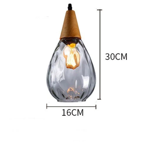 Künstlerische Tropfen Pendant Licht