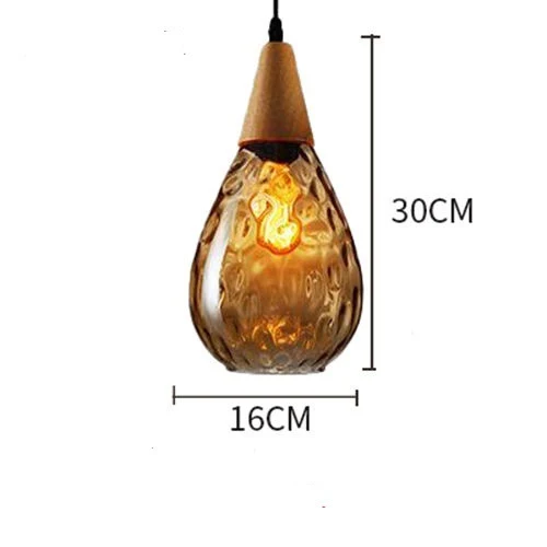 Künstlerische Tropfen Pendant Licht