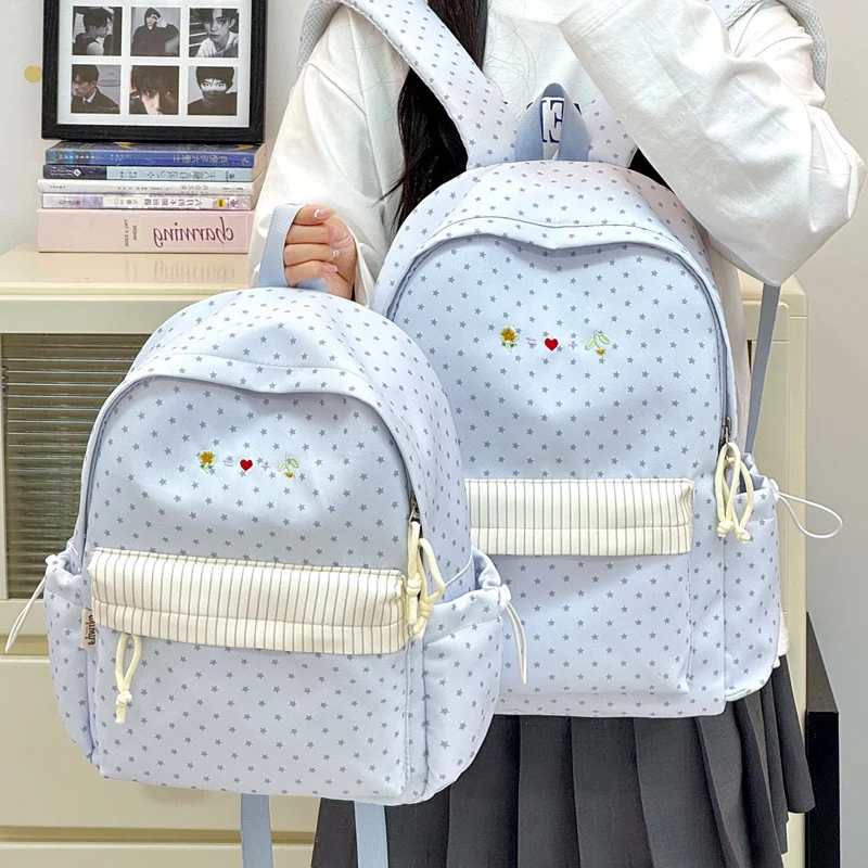 Lässiger Sternenbedruckter Rucksack Karnz