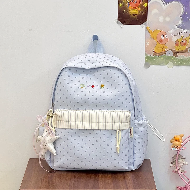 Lässiger Sternenbedruckter Rucksack Karnz