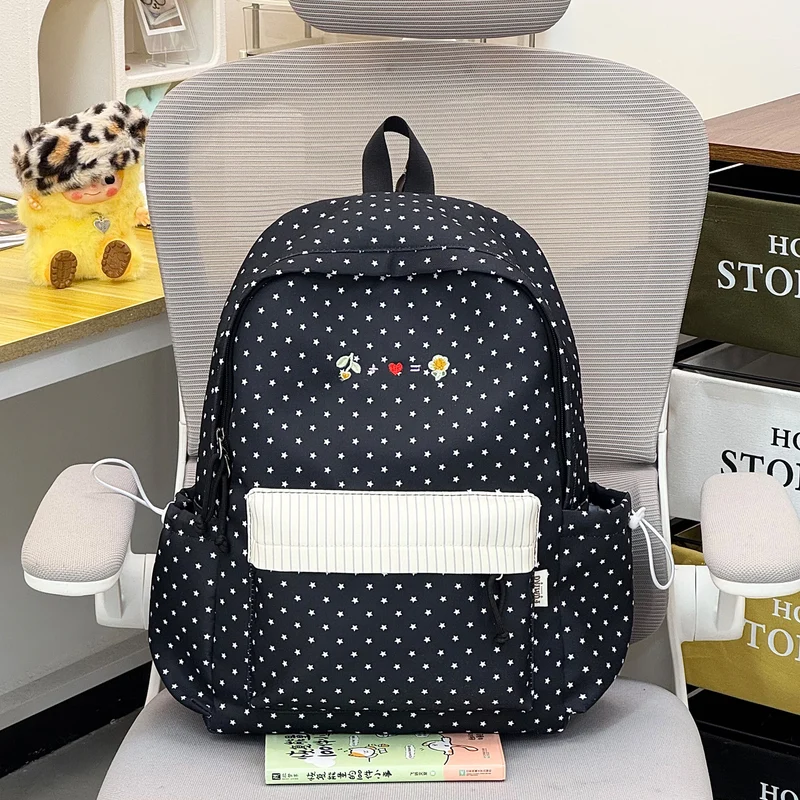 Lässiger Sternenbedruckter Rucksack Karnz