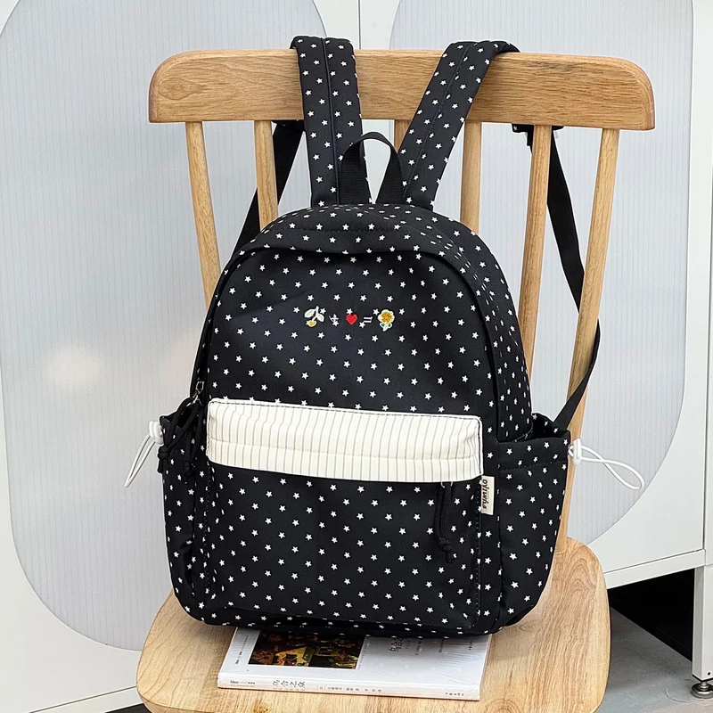 Lässiger Sternenbedruckter Rucksack Karnz