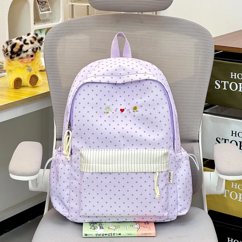 Lässiger Sternenbedruckter Rucksack Karnz